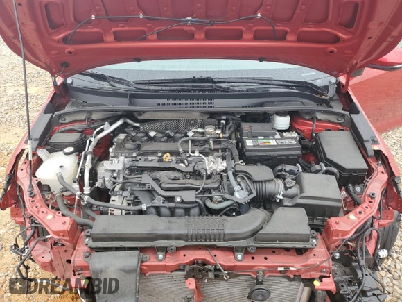 2021 Toyota Corolla SE with VIN 5YFS4MCE6MP091234, listed as a Copart auction lot 48136325 with 36,827 mi miles and Salvage Title. Bid and sale history available at carsss.com. Image 12.