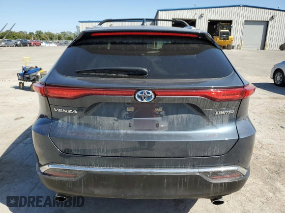 2023 Toyota Venza LE with VIN JTEAAAAH9PJ133433, listed as a Copart auction lot 72087774 with 17,051 mi miles and Salvage Title. Bid and sale history available at carsss.com. Image 6.
