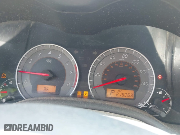 2010 Toyota Corolla с VIN 2T1BU4EE1AC502547, выставлен на аукционе IAAI как лот 42557195 с пробегом 218 269 миль миль и . История ставок и продаж доступна на DreamBid. Изображение 7.