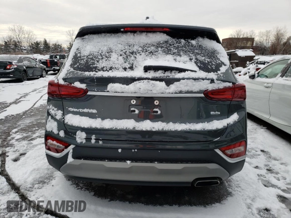 2020 Hyundai Santa Fe SEL with VIN 5NMS3CAD1LH203132, listed as a Copart auction lot 70322862 with 23,339 mi miles. Bid and sale history available at carsss.com. Image 6.