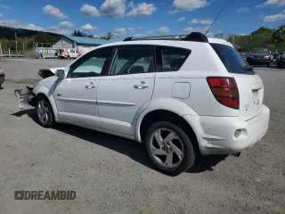 2005 Pontiac Vibe with VIN 5Y2SL63835Z417815, listed as a Copart auction lot 75458364 with 0 mi miles and Salvage Title. Bid and sale history available at carsss.com. Image 2.