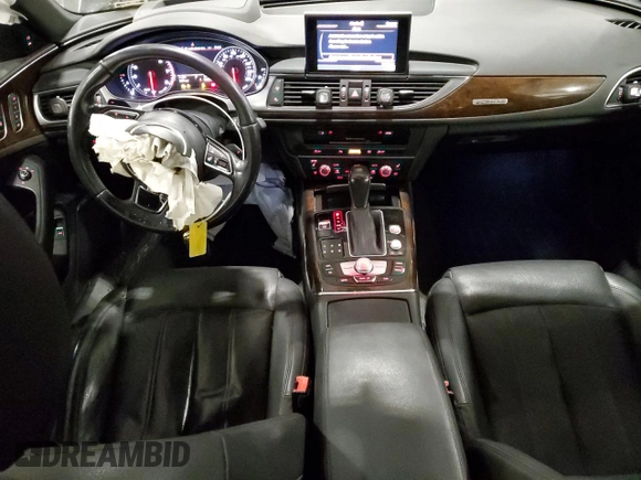 2016 Audi A6 Prestige with VIN WAUHGAFC1GN017177, listed as a Copart auction lot 82557894 with 135,722 mi miles and Salvage title. Bid and sale history available at DreamBid. Image 8.