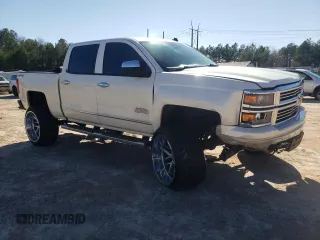 2014 Chevrolet Silverado 1500 High Country with VIN 3GCUKTEC2EG534944, listed as a Copart auction lot 45406655 with 192,642 mi miles and Salvage Title. Bid and sale history available at DreamBid. Image 4.