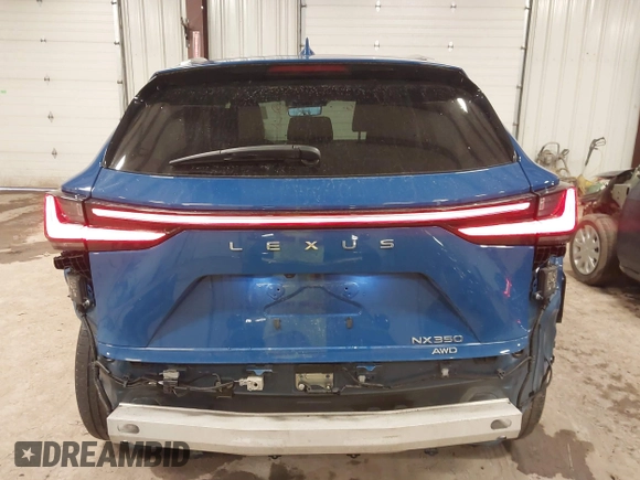 2023 Lexus NX with VIN 2T2GGCEZ4PC025613, listed as a IAAI auction lot 41838858 with 30,011 mi miles. Bid and sale history available at carsss.com. Image 12.