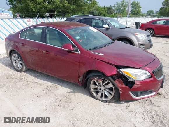 2016 Buick Regal Premium II z VIN 2G4GS5GXXG9137547, wystawiony jako IAAI lot #42483085 z przebiegiem 79 889 mil mil oraz . Historia ofert i sprzedaży dostępna na DreamBid. Obrazek 1.