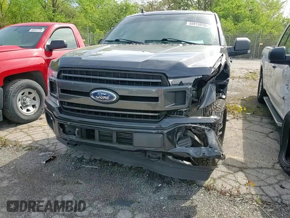 2019 Ford F-150 XL with VIN 1FTEW1EP4KFB89557, listed as a Copart auction lot 55915915 with 87,299 mi miles and Clean title. Bid and sale history available at DreamBid. Image 13.