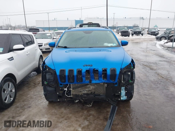 2018 Jeep Cherokee Limited with VIN 1C4PJMDB3JD570003, listed as a IAAI auction lot 41474606 with 56,433 mi miles. Bid and sale history available at carsss.com. Image 13.