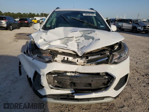 2022 Chevrolet Trax LT with VIN KL7CJPSM8NB559131, listed as a Copart auction lot 48330105 with 74,616 mi miles and Salvage Title. Bid and sale history available at carsss.com. Image 5.