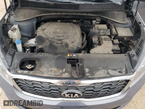 2020 Kia Sorento EX V6 with VIN 5XYPHDA57LG664562, listed as a Copart auction lot 42936555 with 86,158 mi miles and Salvage Title. Bid and sale history available at carsss.com. Image 12.
