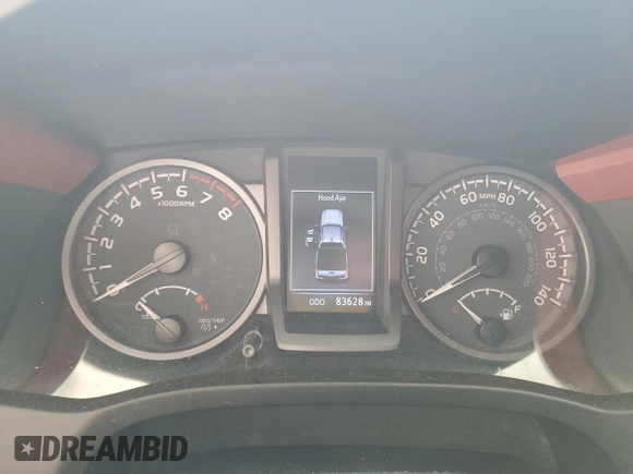 2020 Toyota Tacoma SR5 z VIN 3TMCZ5AN7LM308097, wystawiony jako Copart lot #48548315 z przebiegiem 83 628 mil mil oraz Szkoda całkowita • Salvage title. Historia ofert i sprzedaży dostępna na DreamBid. Obrazek 9.
