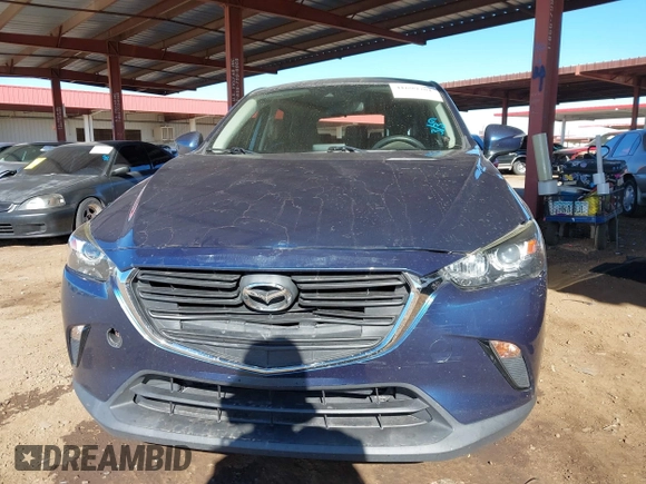2019 Mazda CX-3 Sport with VIN JM1DKDB7XK1419841, listed as a IAAI auction lot 41699781 with 46,716 mi miles. Bid and sale history available at carsss.com. Image 12.