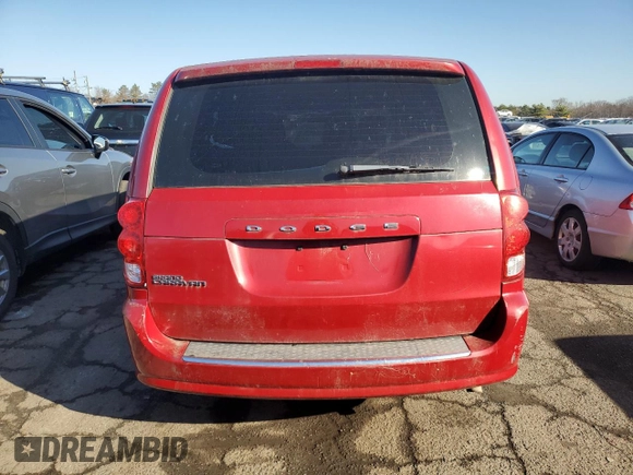 2013 Dodge Grand Caravan SE with VIN 2C4RDGBG3DR561545, listed as a Copart auction lot 48870525 with Not Provided miles and Clean Title. Bid and sale history available at DreamBid. Image 6.
