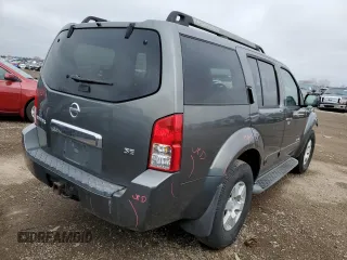 2005 Nissan Pathfinder SE с VIN 5N1AR18W45C773094, выставлен на аукционе Copart как лот 52740655 с пробегом 164 456 миль миль и Списание • Salvage title. История ставок и продаж доступна на DreamBid. Изображение 3.