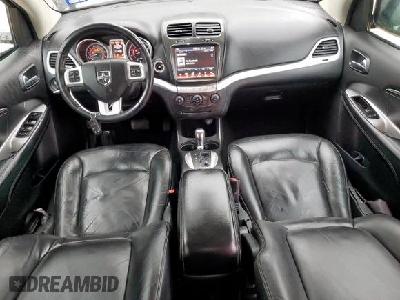 2015 Dodge Journey SXT с VIN 3C4PDCBG9FT719533, выставлен на аукционе Copart как лот 58554795 с пробегом 85 557 миль миль и Списание • Salvage title. История ставок и продаж доступна на DreamBid. Изображение 8.