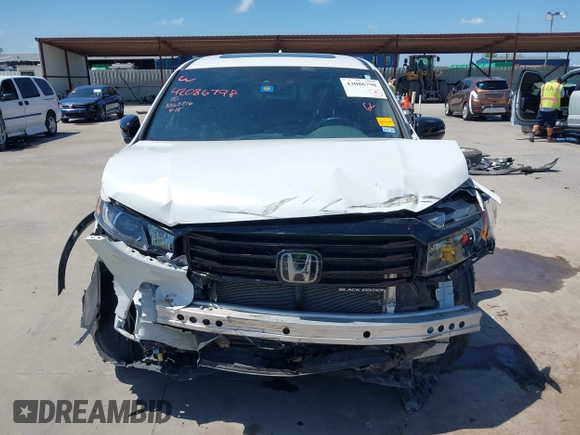2023 Honda Ridgeline Black Edition with VIN 5FPYK3F8XPB009920, listed as a IAAI auction lot 42086798 with 37,192 mi miles and . Bid and sale history available at DreamBid. Image 12.