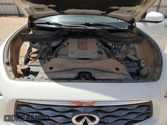 2010 Infiniti FX with VIN JN8AS1MU7AM801086, listed as a Copart auction lot 51745085 with 105,162 mi miles and Clean title. Bid and sale history available at DreamBid. Image 12.