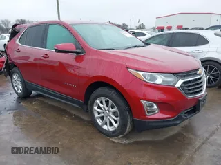 2019 Chevrolet Equinox LT z VIN 2GNAXUEV1K6304337, wystawiony jako IAAI lot #41653948 z przebiegiem 77 950 mil mil oraz . Historia ofert i sprzedaży dostępna na DreamBid. Obrazek 1.