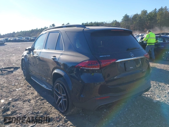 2021 Mercedes-Benz GLE 53 AMG with VIN 4JGFB6BB0MA442181, listed as a IAAI auction lot 40923291 with Not provided miles and . Bid and sale history available at DreamBid. Image 3.