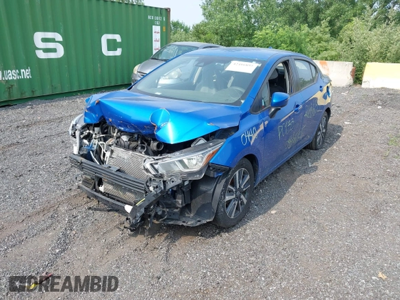 2021 Nissan Versa SV with VIN 3N1CN8EV2ML829908, listed as a IAAI auction lot 42416892 with 95,770 mi miles and . Bid and sale history available at DreamBid. Image 21.