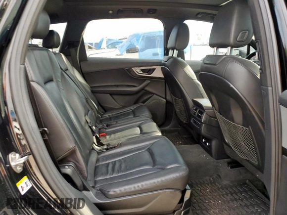 2019 Audi Q7 Premium with VIN WA1AHAF74KD022371, listed as a Copart auction lot 57596815 with 140,650 mi miles and Salvage title. Bid and sale history available at DreamBid. Image 10.