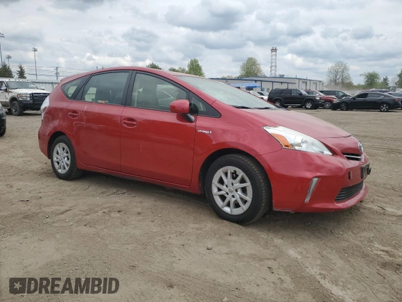 2012 Toyota Prius Two with VIN JTDZN3EU2C3114798, listed as a Copart auction lot 54357395 with 85,152 mi miles and Salvage Title. Bid and sale history available at DreamBid. Image 4.