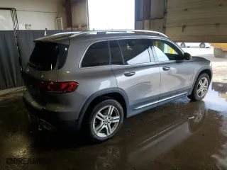 2021 Mercedes-Benz GLB with VIN W1N4M4HB1MW113924, listed as a Copart auction lot 48959995 with 23,681 mi miles and Salvage Title. Bid and sale history available at carsss.com. Image 3.