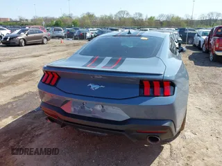 2024 Ford Mustang EcoBoost with VIN 1FA6P8TH1R5135645, listed as a IAAI auction lot 41936457 with 10,871 mi miles. Bid and sale history available at carsss.com. Image 16.