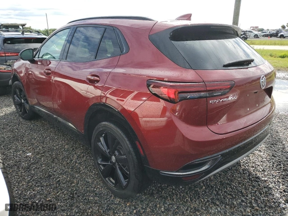 2021 Buick Envision Essence with VIN LRBFZNR45MD177692, listed as a Copart auction lot 73845624 with 0 mi miles and Non Repairable. Bid and sale history available at carsss.com. Image 2.