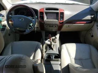 2008 Lexus GX 470 z VIN JTJBT20X480158763, wystawiony jako Copart lot #57632255 z przebiegiem 138 303 mil mil oraz Szkoda całkowita • Salvage title. Historia ofert i sprzedaży dostępna na DreamBid. Obrazek 8.