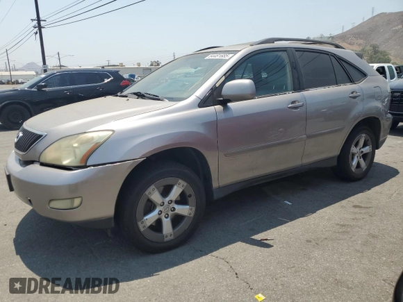 2005 Lexus RX 330 with VIN JTJGA31U050059147, listed as a Copart auction lot 64481685 with 185,305 mi miles and Salvage title. Bid and sale history available at DreamBid. Image 1.