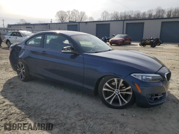 2016 BMW 2 Series 228i xDrive with VIN WBA1G9C59GV598997, listed as a Copart auction lot 36809134 with 76,116 mi miles. Bid and sale history available at carsss.com. Image 4.