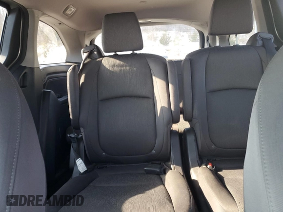 2019 Honda Odyssey EX with VIN 5FNRL6H59KB074264, listed as a Copart auction lot 87653495 with 104,422 mi miles and Salvage Title. Bid and sale history available at carsss.com. Image 10.