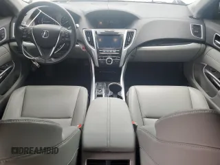 2018 Acura TLX with VIN 19UUB2F35JA008844, listed as a Copart auction lot 61119385 with 56,797 mi miles and Salvage title. Bid and sale history available at DreamBid. Image 8.