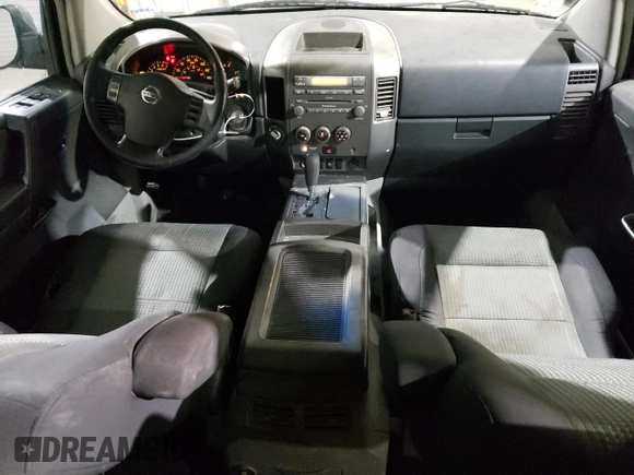 2004 Nissan Titan LE with VIN 1N6AA07B24N517623, listed as a Copart auction lot 46680665 with 217,639 mi miles and Clean Title. Bid and sale history available at carsss.com. Image 8.