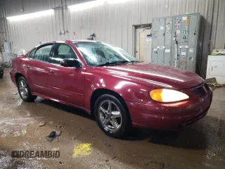 2004 Pontiac Grand Am SE1 with VIN 1G2NF52E64M612104, listed as a Copart auction lot 44439295 with 184,418 mi miles and Salvage Title. Bid and sale history available at carsss.com. Image 4.