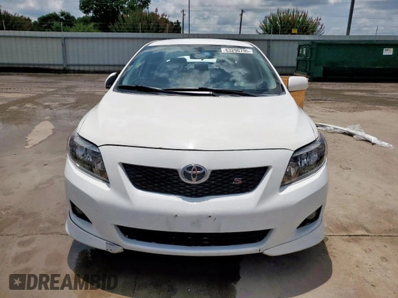 2010 Toyota Corolla with VIN 1NXBU4EEXAZ197841, listed as a Copart auction lot 63290795 with 249,046 mi miles and Salvage title. Bid and sale history available at DreamBid. Image 5.
