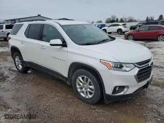 2020 Chevrolet Traverse LT Leather with VIN 1GNEVHKW2LJ190106, listed as a Copart auction lot 48303945 with 156,412 mi miles and Salvage Title. Bid and sale history available at carsss.com. Image 4.