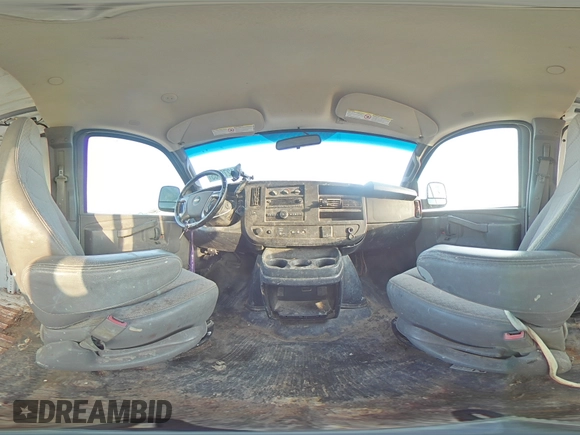 2018 Chevrolet Express Cargo Van with VIN 1GCWGAFG2J1202902, listed as a Copart auction lot 51270965 with 0 mi miles and Salvage Title. Bid and sale history available at carsss.com. Image 13.