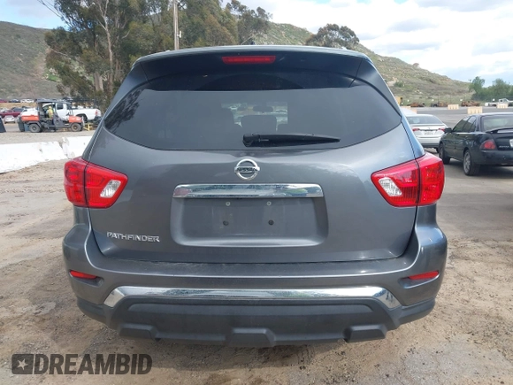 2017 Nissan Pathfinder S with VIN 5N1DR2MN3HC601112, listed as a IAAI auction lot 41949035 with 109,612 mi miles and . Bid and sale history available at DreamBid. Image 16.