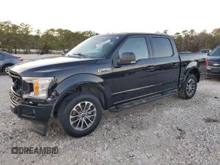 2018 Ford F-150 XL with VIN 1FTEW1C53JKF71425, listed as a Copart auction lot 43648875 with 45,117 mi miles and Clean Title. Bid and sale history available at carsss.com. Image 1.