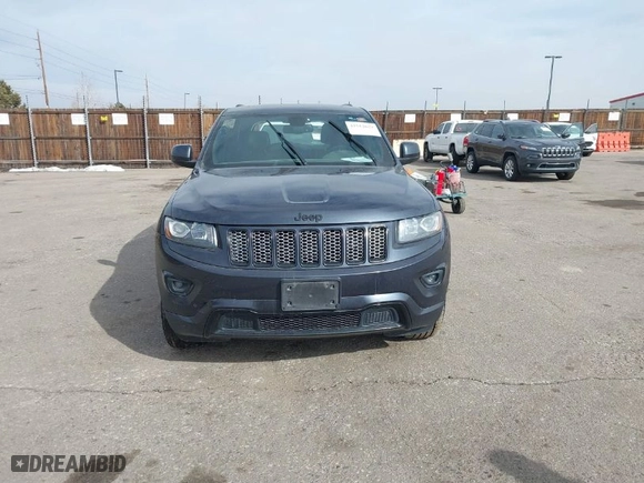 2015 Jeep Grand Cherokee Altitude with VIN 1C4RJFAG3FC608198, listed as a IAAI auction lot 41512629 with 154,647 mi miles. Bid and sale history available at carsss.com. Image 12.