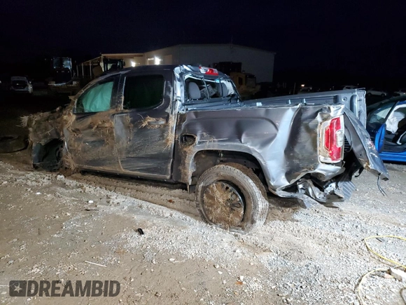 2021 GMC Canyon 2WD Elevation with VIN 1GTG5CEN0M1213178, listed as a Copart auction lot 41433195 with 0 mi miles and Salvage Title. Bid and sale history available at carsss.com. Image 2.