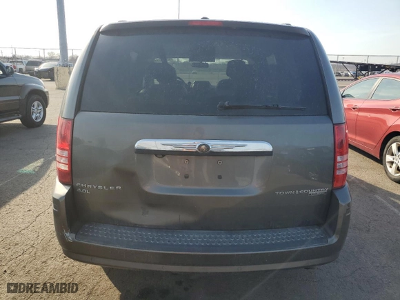 2010 Chrysler Town & Country Touring Plus with VIN 2A4RR8DX7AR454461, listed as a Copart auction lot 48957685 with 112,264 mi miles and Salvage Title. Bid and sale history available at carsss.com. Image 6.