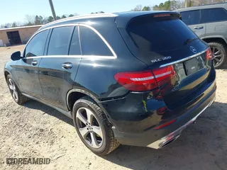 2018 Mercedes-Benz GLC with VIN WDC0G4KB0JV096681, listed as a IAAI auction lot 41744660 with 99,149 mi miles. Bid and sale history available at carsss.com. Image 3.