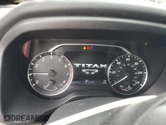 2020 Nissan Titan XD Platinum Reserve with VIN 1N6AA1FB1LN507719, listed as a Copart auction lot 73287624 with 52,892 mi miles and Salvage Title. Bid and sale history available at carsss.com. Image 9.