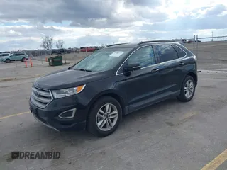 2015 Ford Edge SEL with VIN 2FMTK3J94FBB47320, listed as a IAAI auction lot 41982477 with 136,005 mi miles. Bid and sale history available at carsss.com. Image 17.