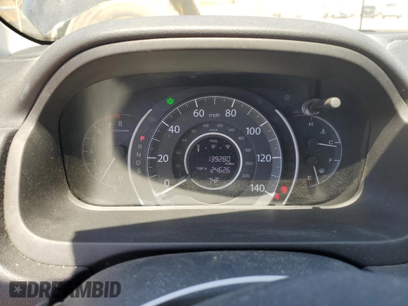 2015 Honda CR-V EX with VIN 2HKRM3H59FH504815, listed as a Copart auction lot 54885625 with 139,280 mi miles and Salvage Title. Bid and sale history available at carsss.com. Image 9.