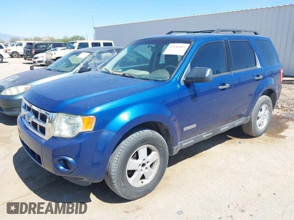 2008 Ford Escape XLS z VIN 1FMCU02Z28KC00547, wystawiony jako IAAI lot #42540493 z przebiegiem 142 584 mil mil oraz . Historia ofert i sprzedaży dostępna na DreamBid. Obrazek 2.