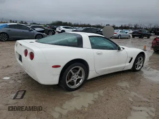 2002 Chevrolet Corvette with VIN 1G1YY22G625116965, listed as a Copart auction lot 44992355 with 136,446 mi miles and Salvage Title. Bid and sale history available at carsss.com. Image 3.