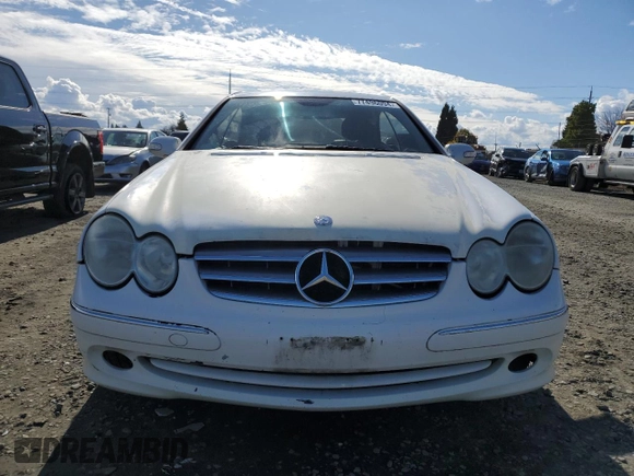 2006 Mercedes-Benz CLK-Class 3.5L with VIN WDBTJ56J16F190399, listed as a Copart auction lot 77496094 with 154,046 mi miles and Clean Title. Bid and sale history available at carsss.com. Image 5.